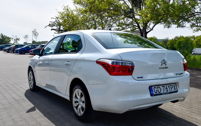 Citroen C-Elysée cena 22000 przebieg: 131500, rok produkcji 2015 z Gdańsk małe 191